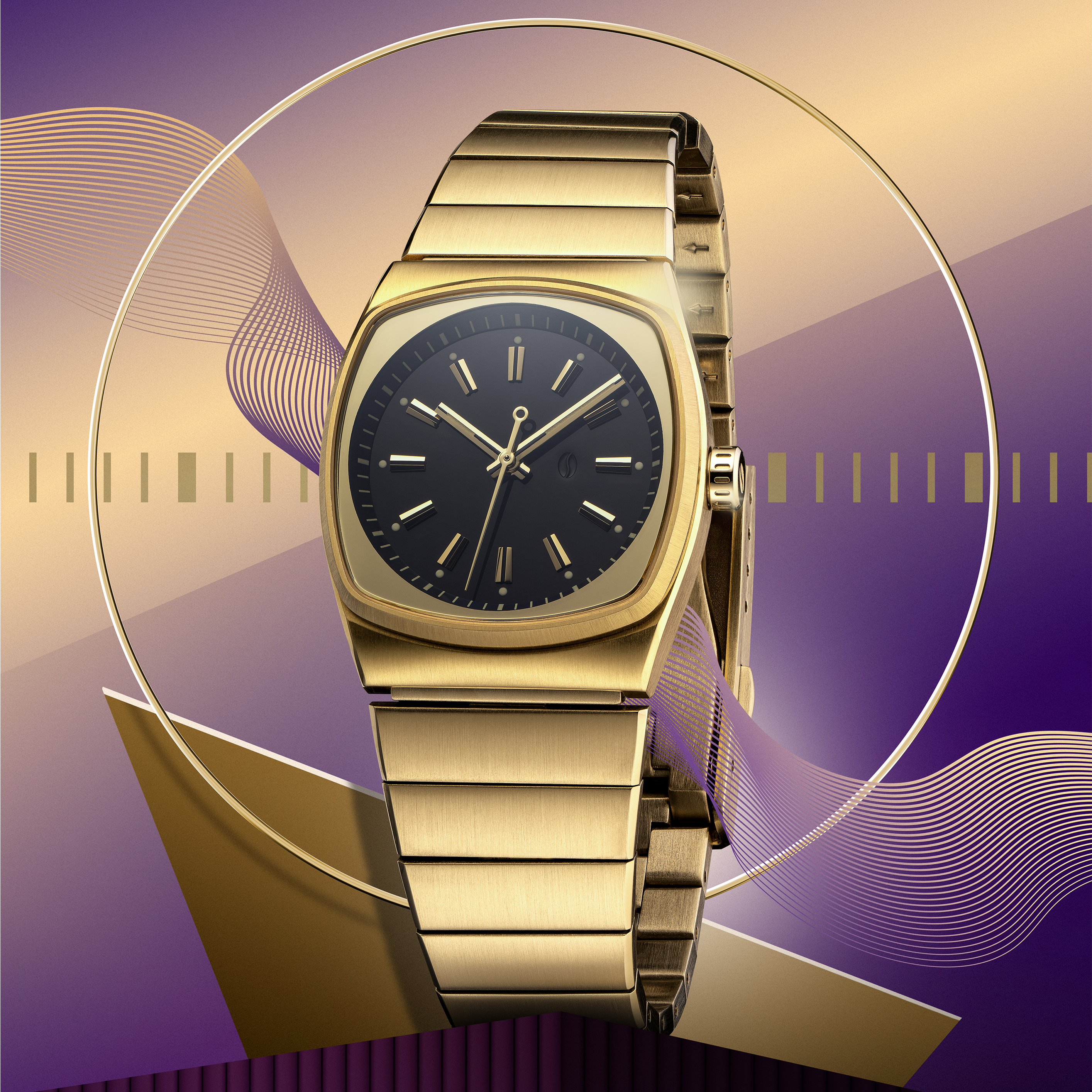 METRIC LITE - GOLD AND BLACK